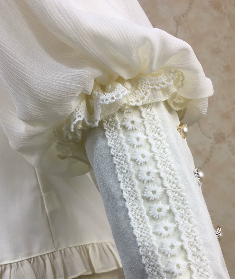 Princess Tailor Lolita - Mutton Sleeves Classic Lolita Thick Blouse - Image 16