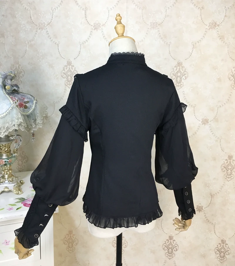 Princess Tailor Lolita - Mutton Sleeves Classic Lolita Thick Blouse - Image 19