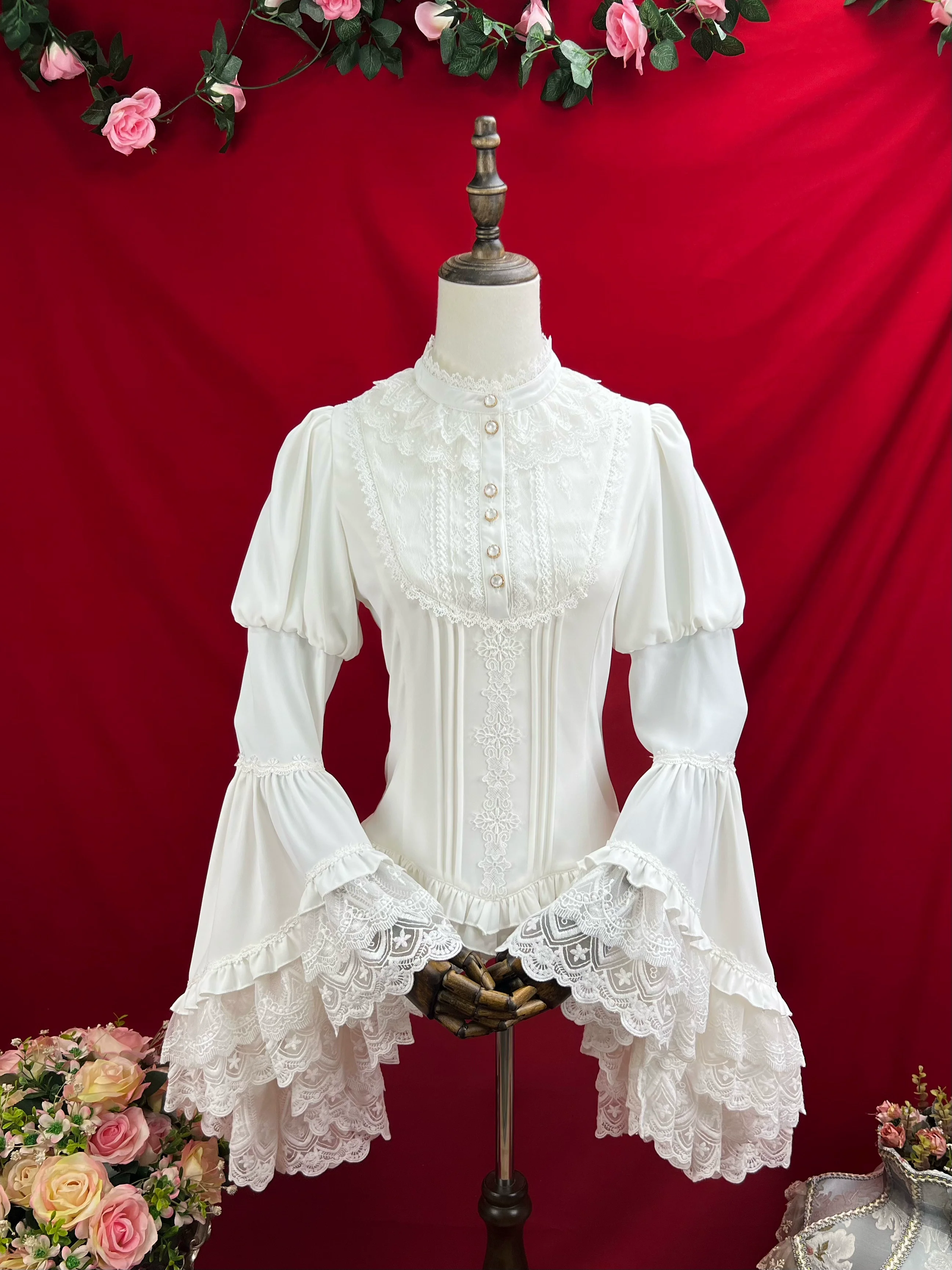 Princess Sleeves Classic Lolita Blouse - Image 3