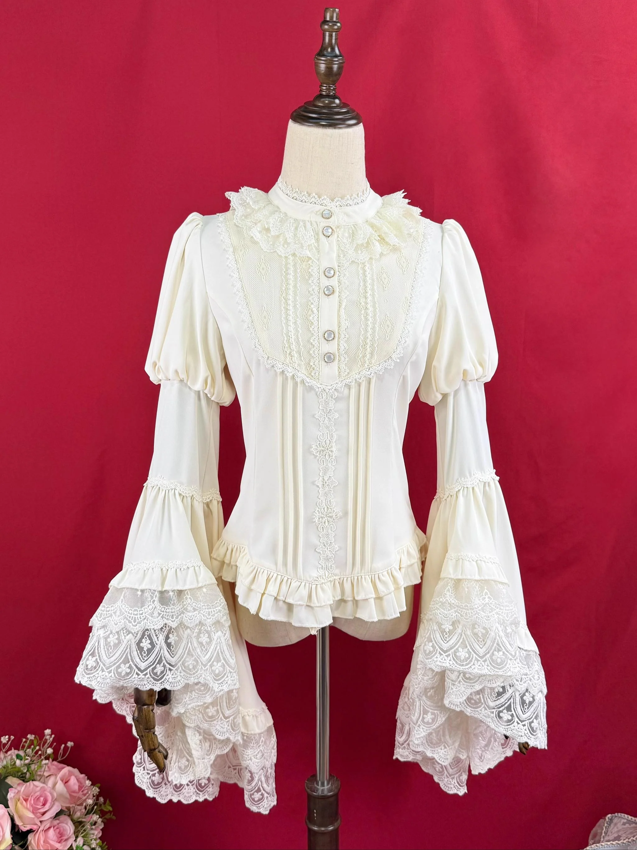 Princess Sleeves Classic Lolita Blouse - Image 4