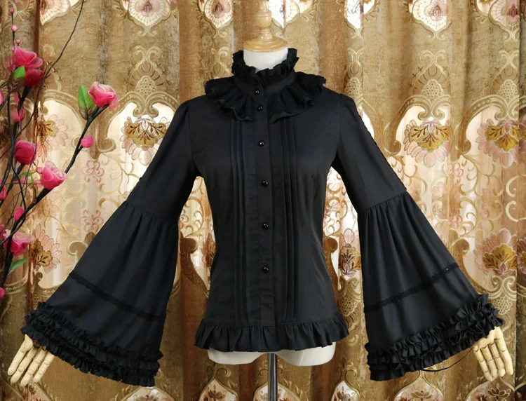 Ever-Changing Enchantress - Classic Lolita Blouse, Tightening Hime Sleeve - Image 23