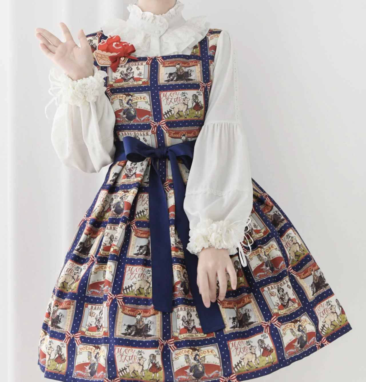 Ever-Changing Enchantress - Classic Lolita Blouse, Tightening Hime Sleeve - Image 8