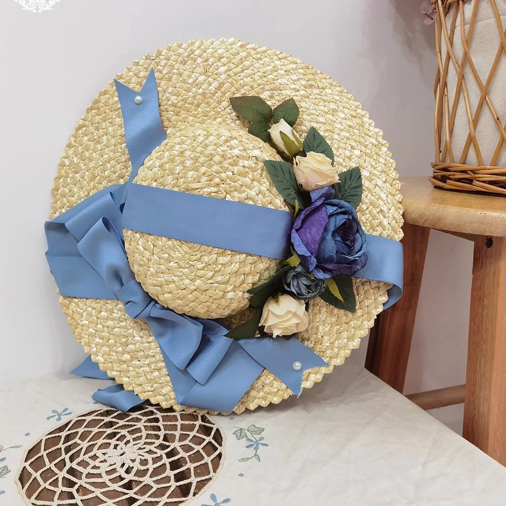 Lilyka Garden - Classic Lolita Headdress and Necklace Brooch Bow Trailing - Image 18