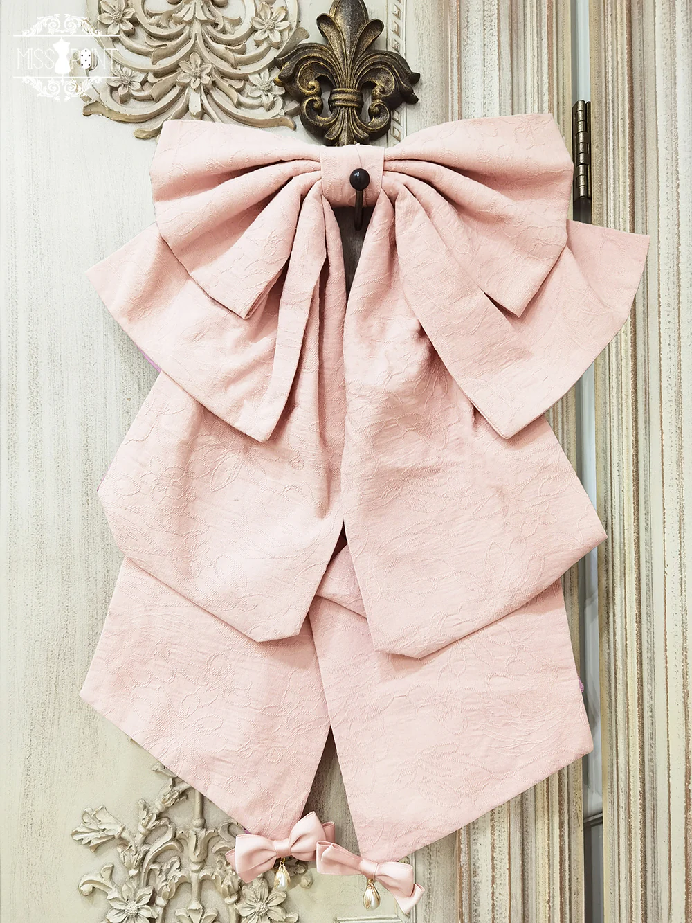 Lilyka Garden - Classic Lolita Headdress and Necklace Brooch Bow Trailing - Image 27