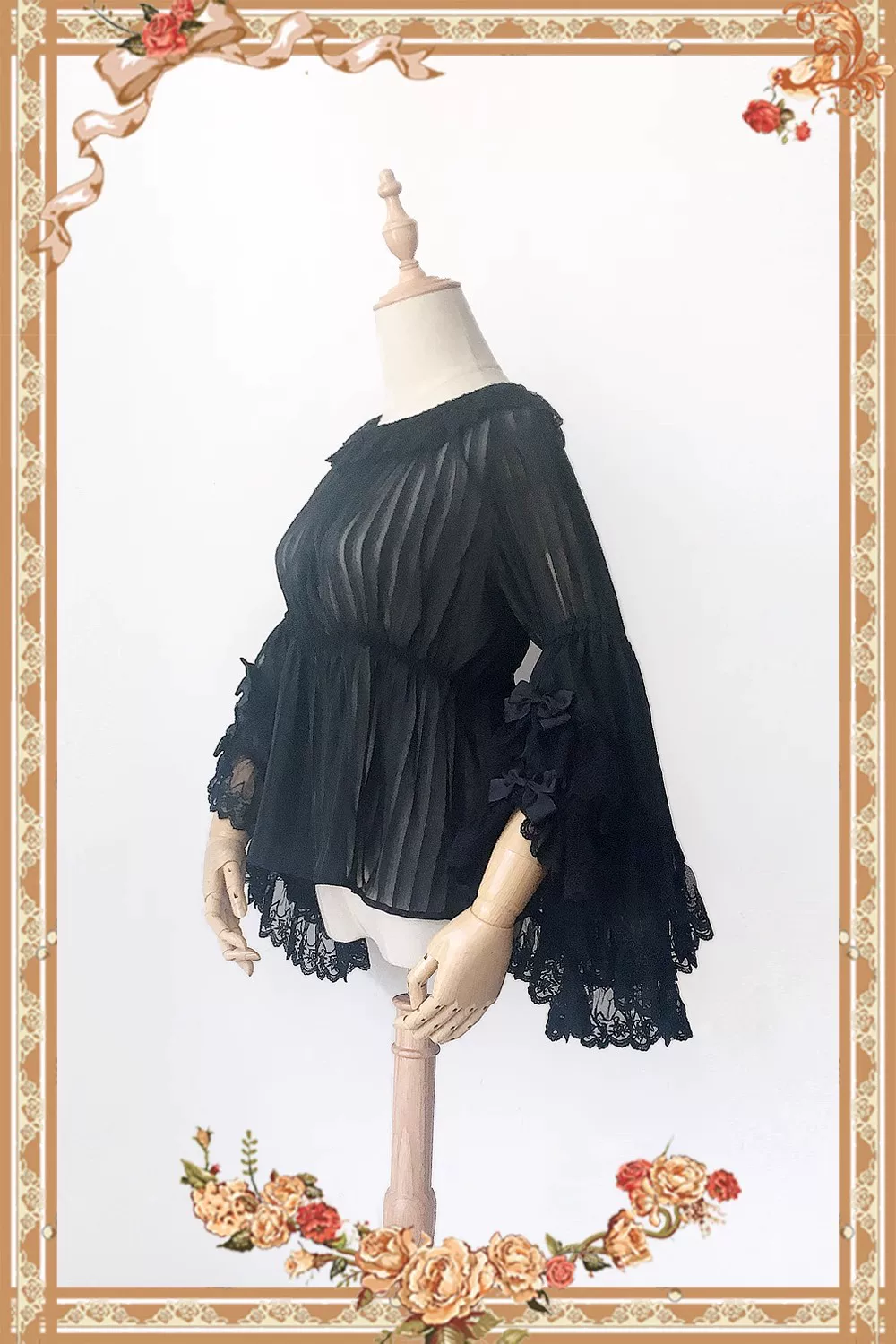 Pearl Box - Classic Lolita JSK, Bustle Back Hem - Image 24