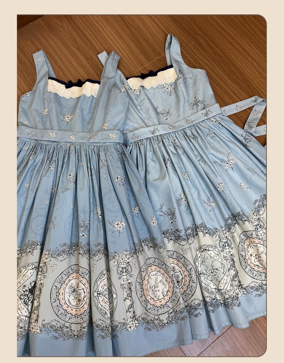 Small Porcelain Plate - Classic Lolita JSK Printed Dress - Image 11