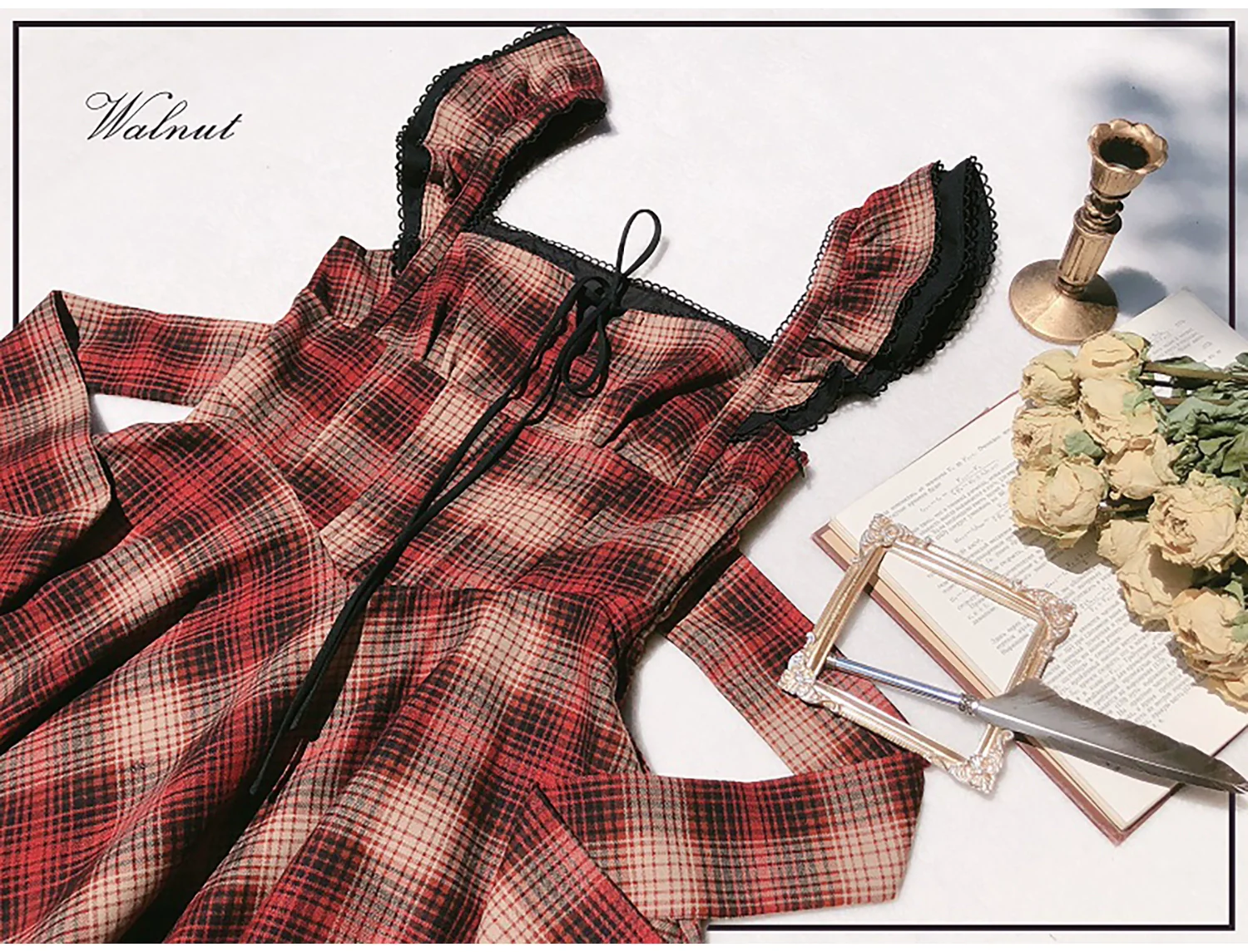 HuTaoMuJK - Madeleine - Classic Lolita JSK Suit Black Lolita Blouse and Coat - Image 11