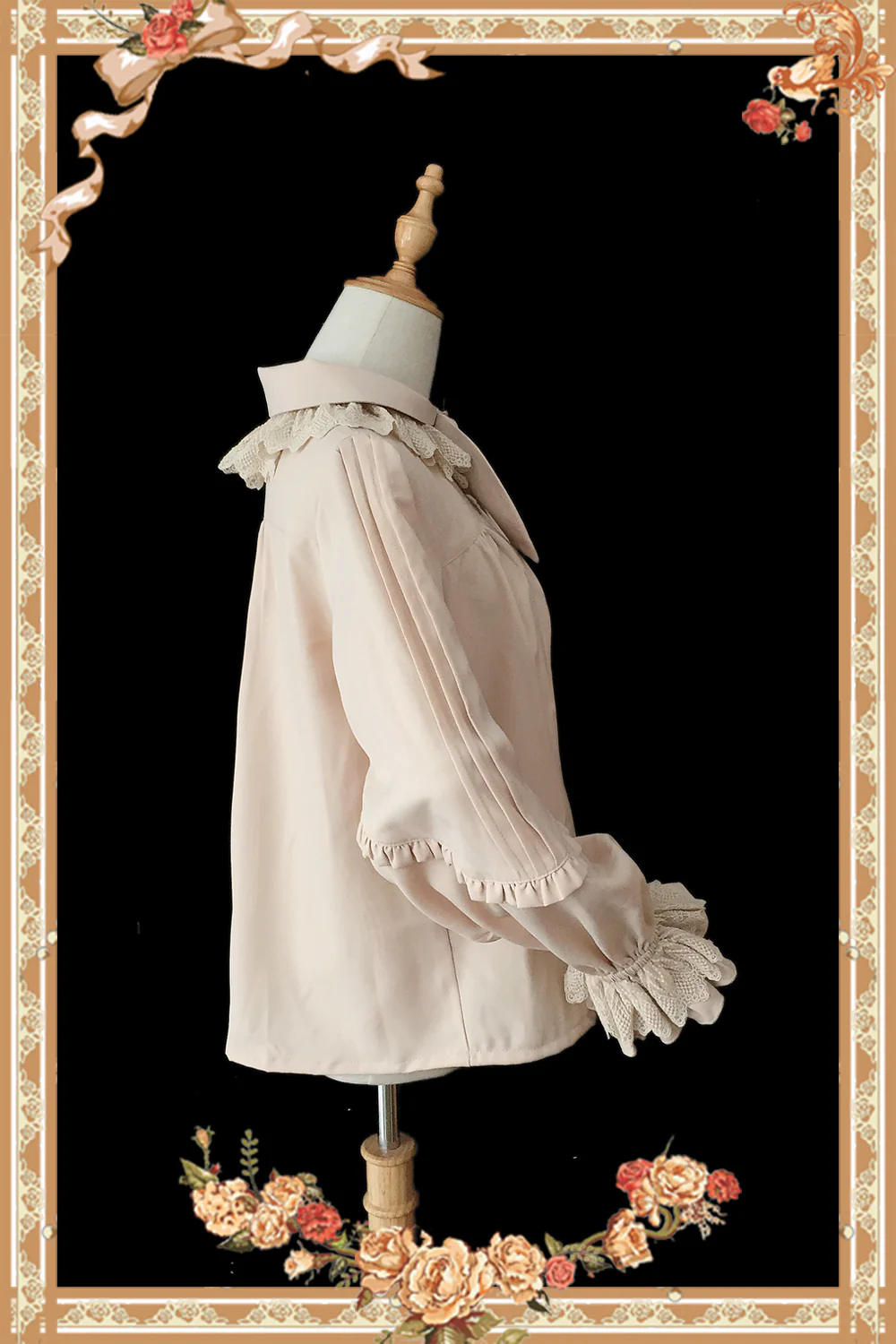 Waltz - Classic Lolita JSK Tiered Dress with Bunny Ear Blouse - Image 12