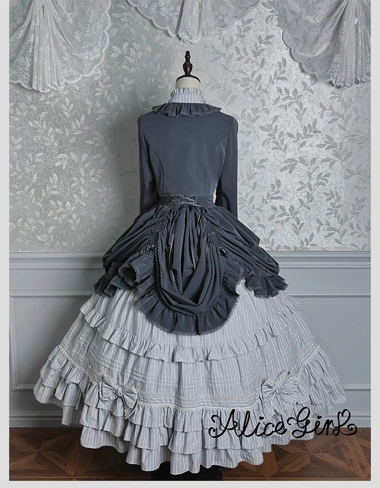 Alice Girl - Duke of Victoria - Classic Lolita Long Sleeve Bolero - Image 34