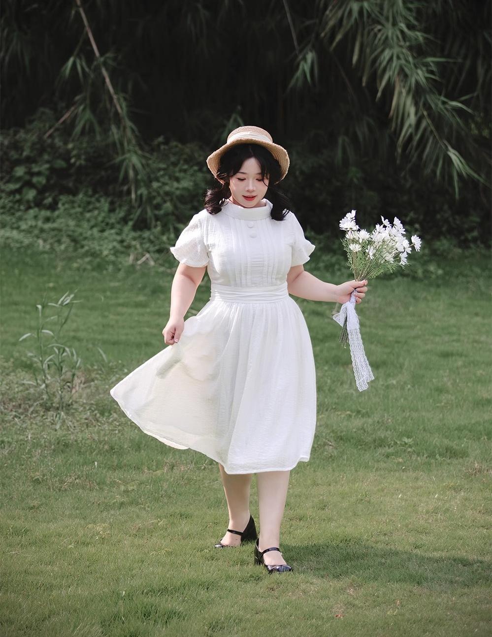 Forest Gallery - Classic Lolita OP Dress Country Style Tencel Dress - Image 10