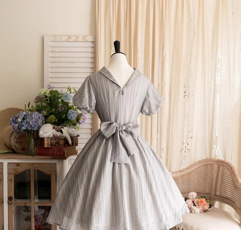 Forest Gallery - Classic Lolita OP Dress Country Style Tencel Dress - Image 22