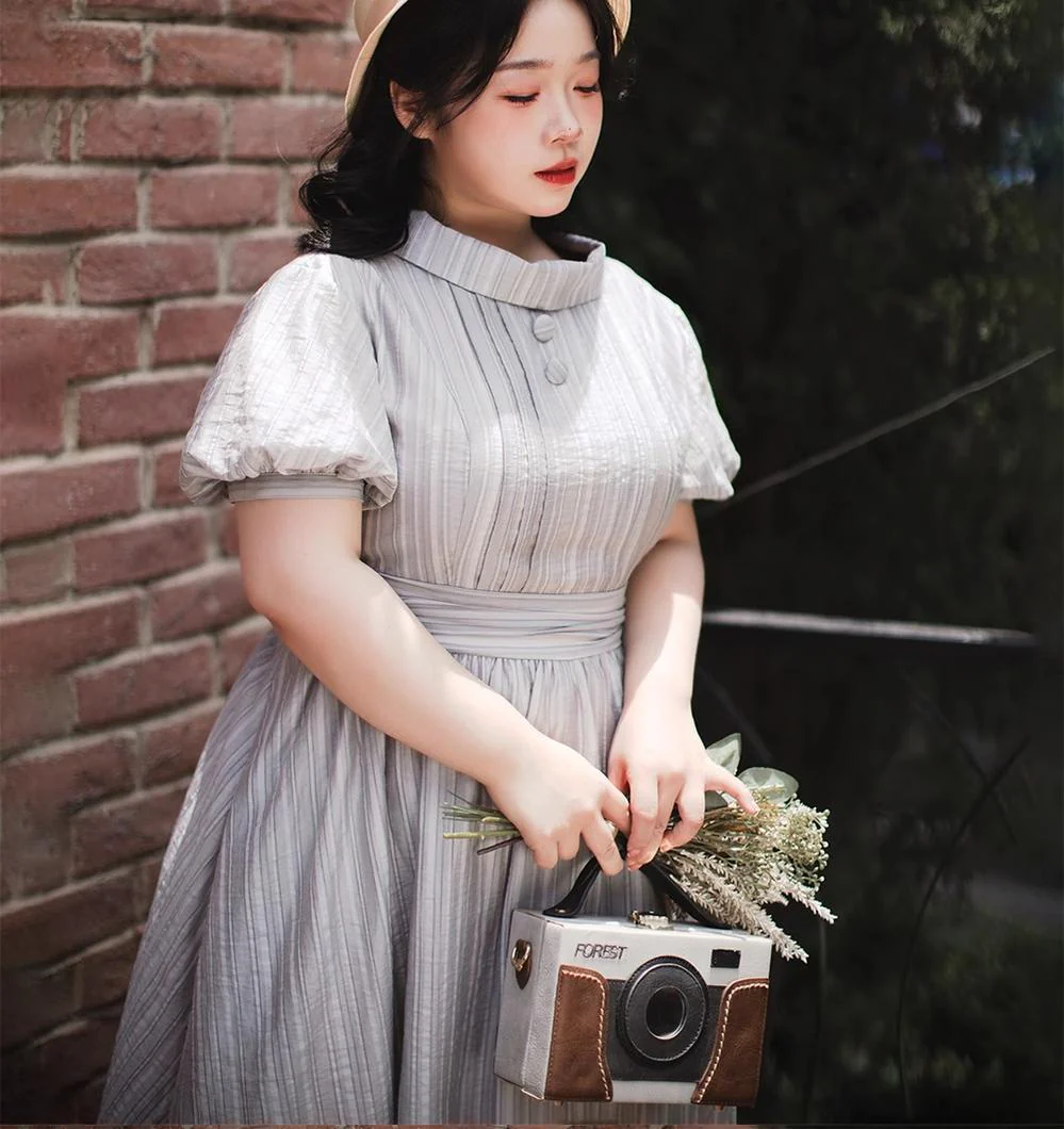 Forest Gallery - Classic Lolita OP Dress Country Style Tencel Dress - Image 5