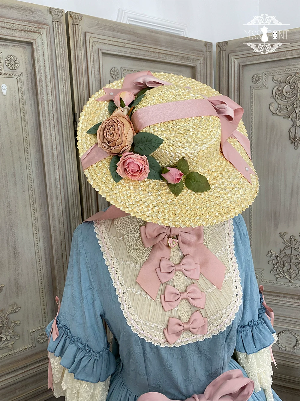 Lilyka Garden - Classic Lolita OP Dress Set Elegant Floral Wall Princess Sleeve - Image 155