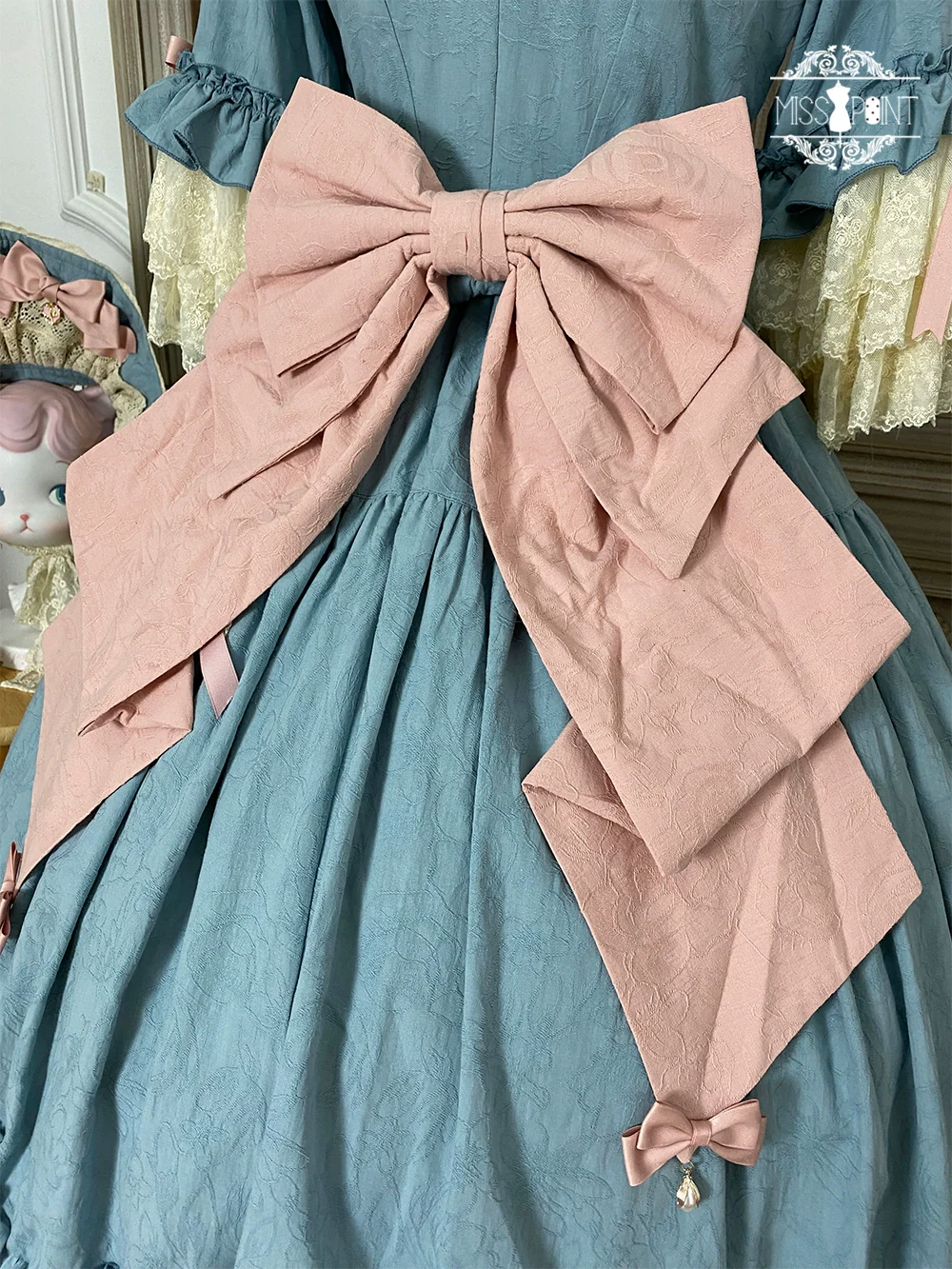 Lilyka Garden - Classic Lolita OP Dress Set Elegant Floral Wall Princess Sleeve - Image 156