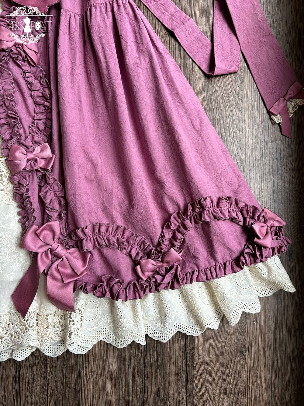 Lilyka Garden - Classic Lolita OP Dress Set Elegant Floral Wall Princess Sleeve - Image 70