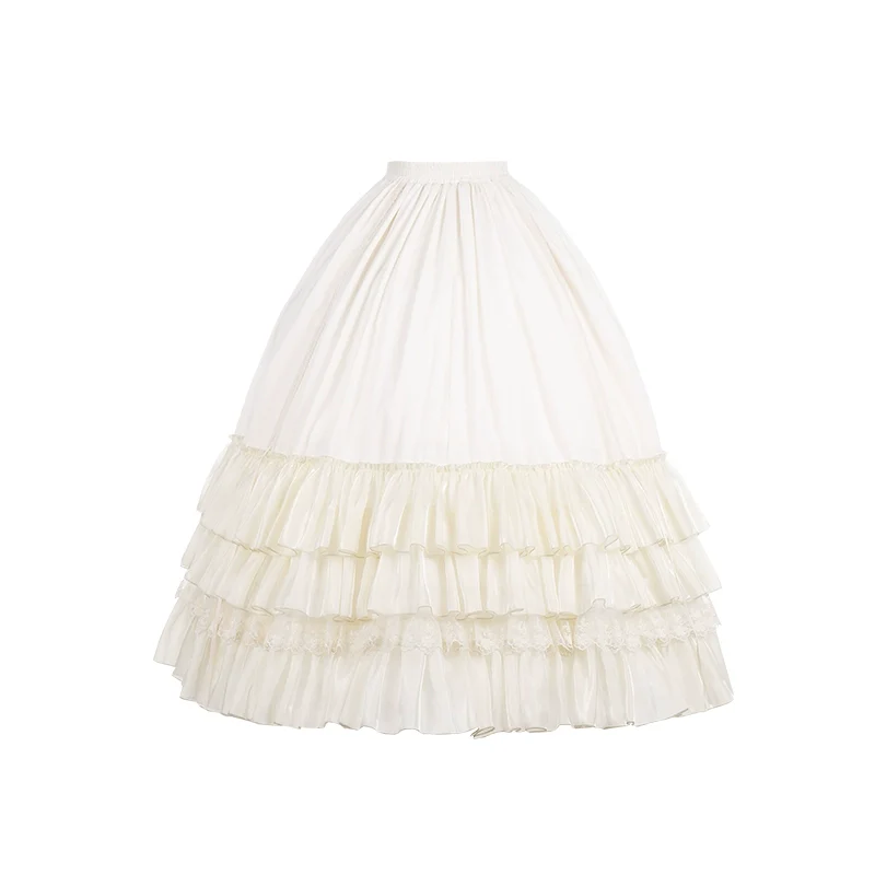 With PUJI - Nanke - Edwardian Collar Classic Lolita OP Dress Outfit - Image 32