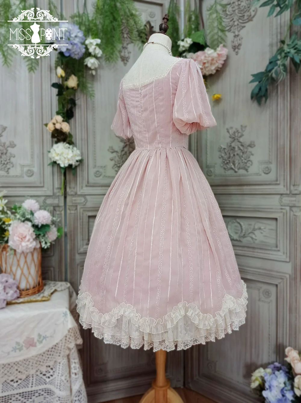 Tulip - Classic Lolita OP Dress Short Sleeve Dress Multicolors - Image 15