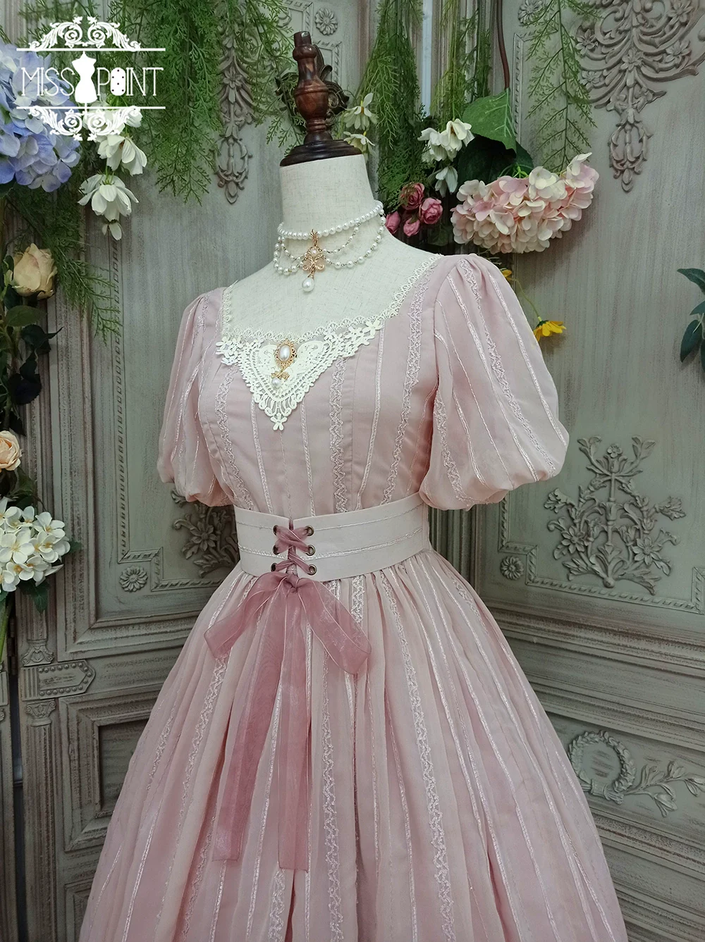 Tulip - Classic Lolita OP Dress Short Sleeve Dress Multicolors - Image 18
