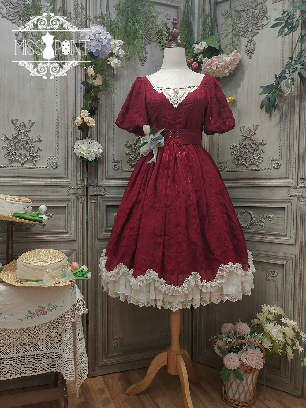 Tulip - Classic Lolita OP Dress Short Sleeve Dress Multicolors - Image 43