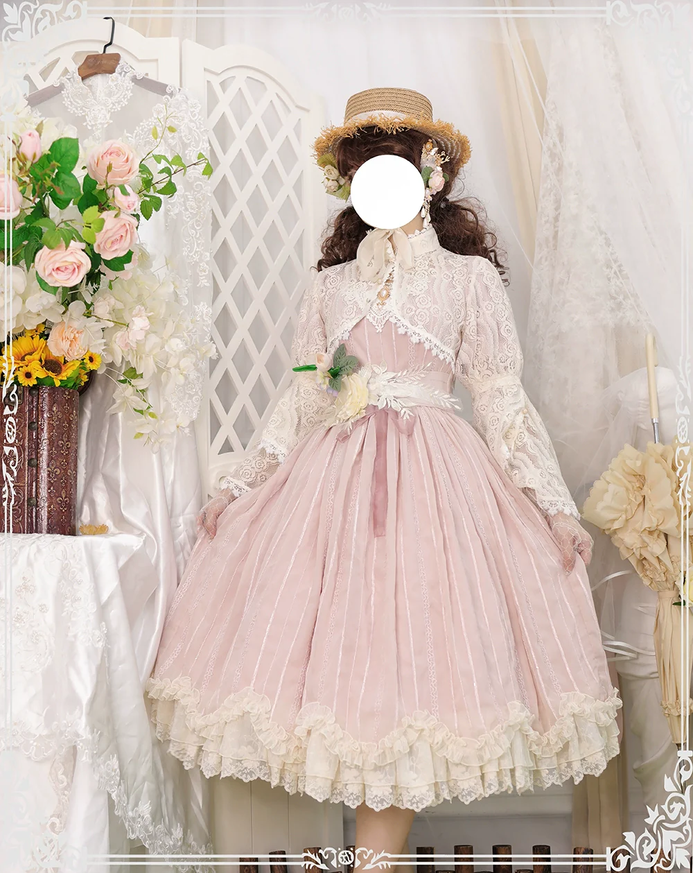 Tulip - Classic Lolita OP Dress Short Sleeve Dress Multicolors - Image 5