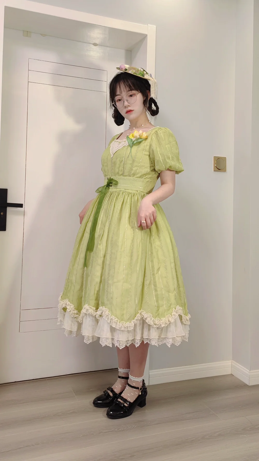 Tulip - Classic Lolita OP Dress Short Sleeve Dress Multicolors - Image 59