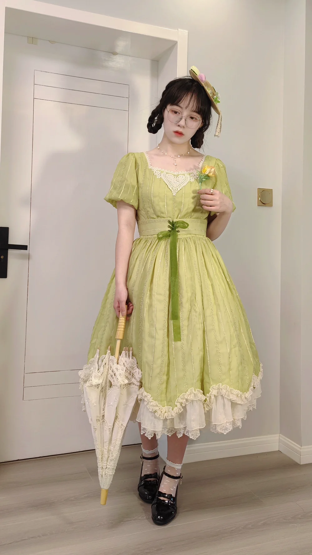 Tulip - Classic Lolita OP Dress Short Sleeve Dress Multicolors - Image 61