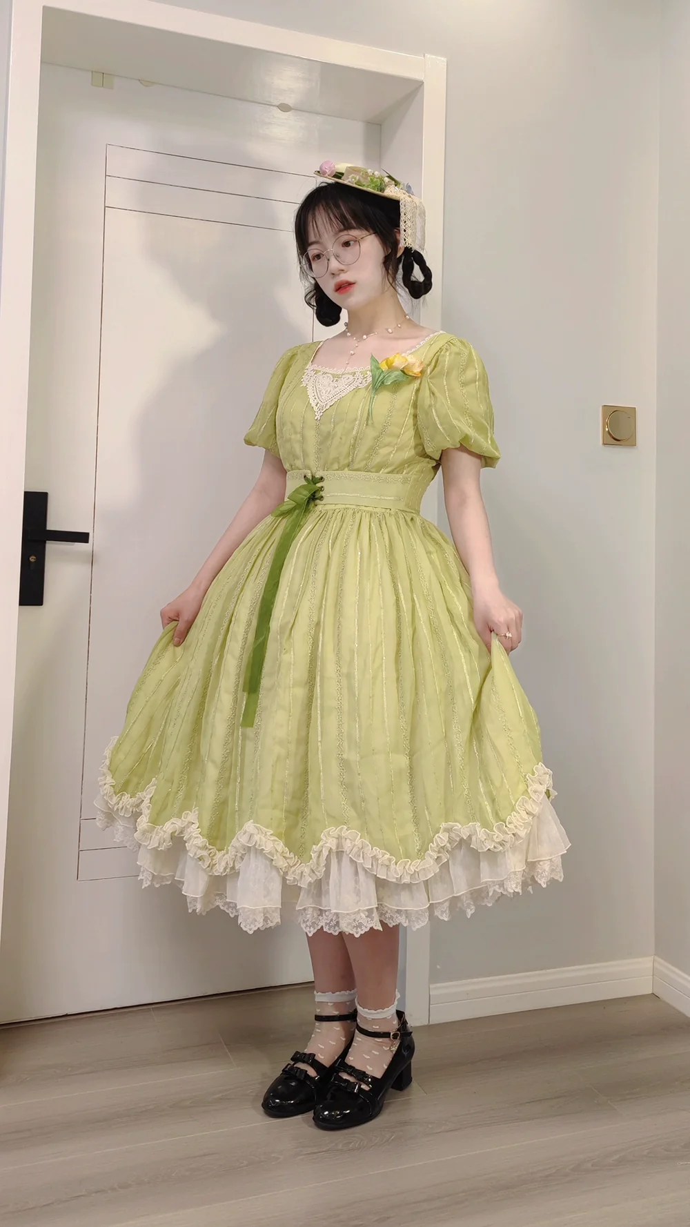 Tulip - Classic Lolita OP Dress Short Sleeve Dress Multicolors - Image 65