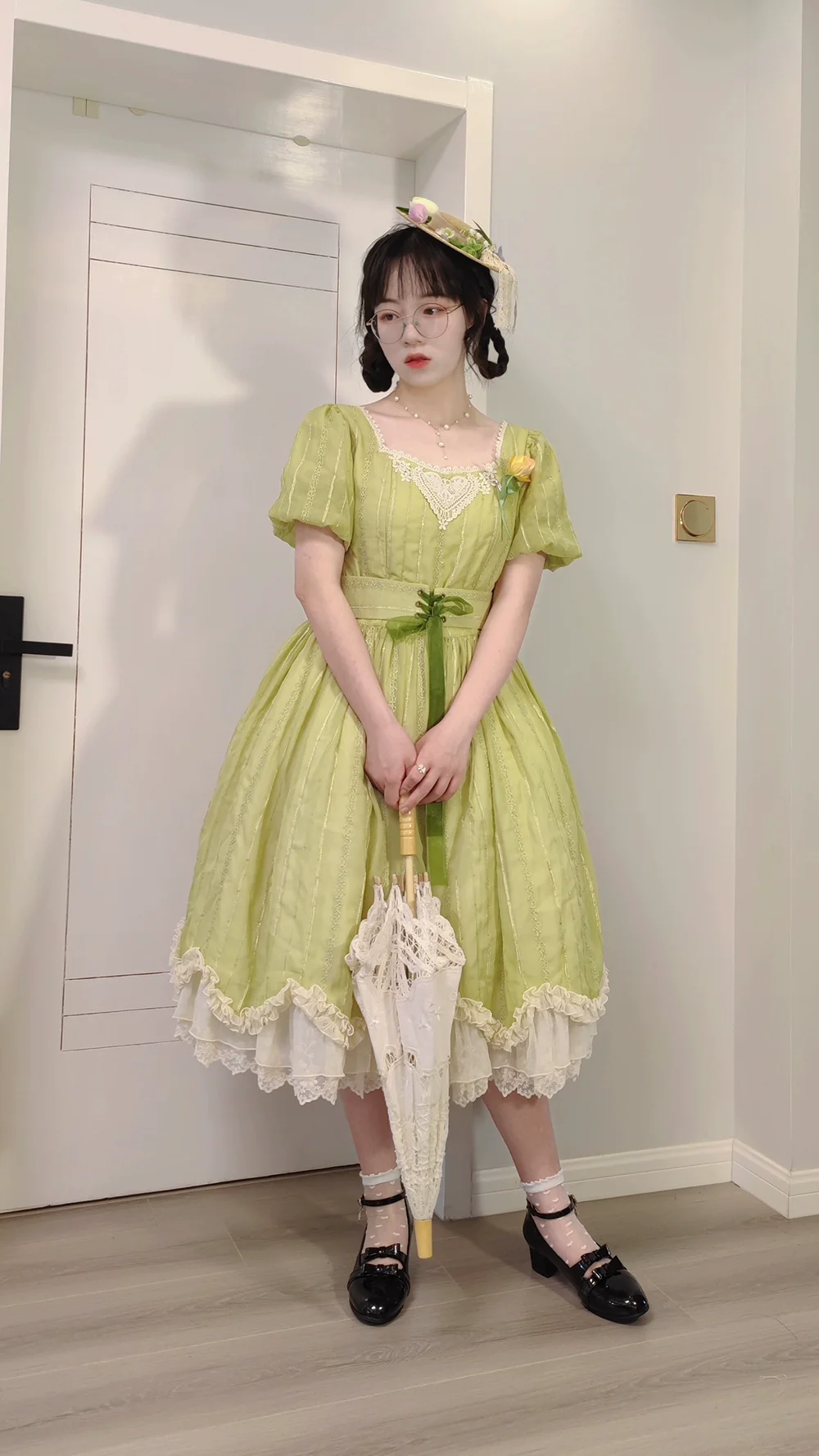 Tulip - Classic Lolita OP Dress Short Sleeve Dress Multicolors - Image 70