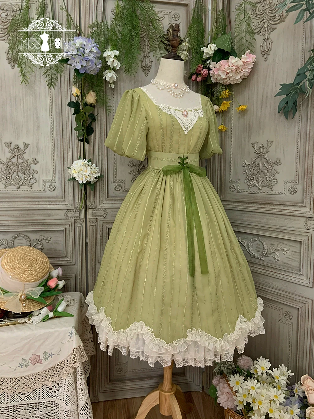 Tulip - Classic Lolita OP Dress Short Sleeve Dress Multicolors - Image 74