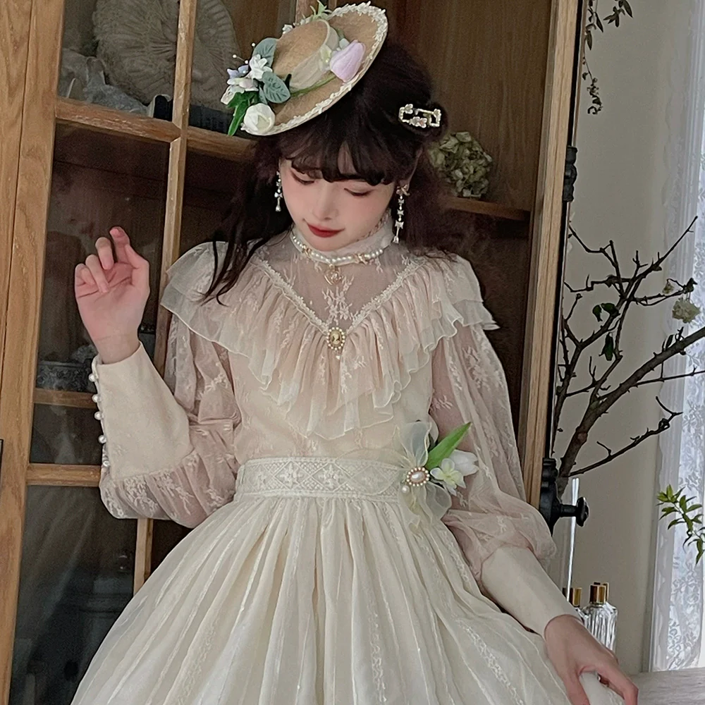 Tulip - Classic Lolita OP Dress Short Sleeve Dress Multicolors - Image 86