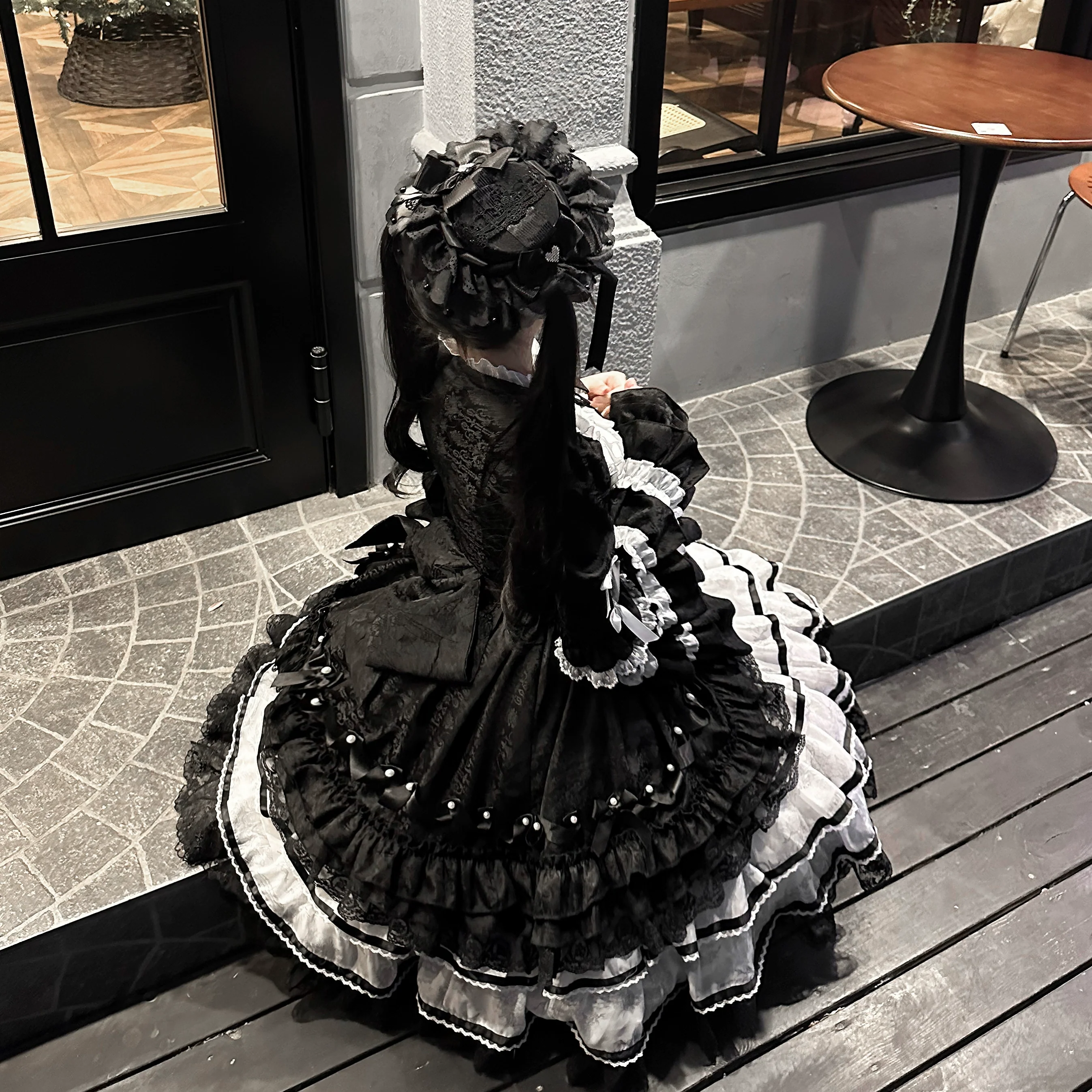 Buling Moon - Solo Puppet - Sweet Lolita OP Dress with Princess Long Sleeves - Image 27