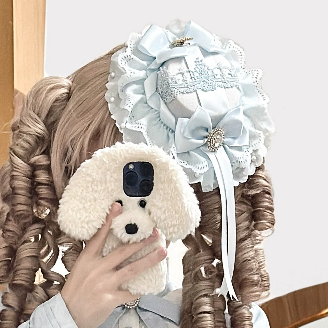 Buling Moon - Solo Puppet - Sweet Lolita OP Dress with Princess Long Sleeves - Image 32