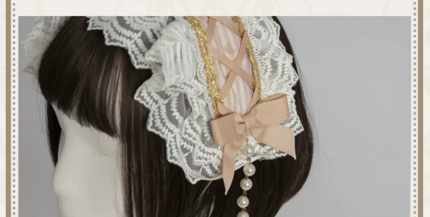 Chiffon Classic Lolita OP Dress, Long Sleeve - Image 16