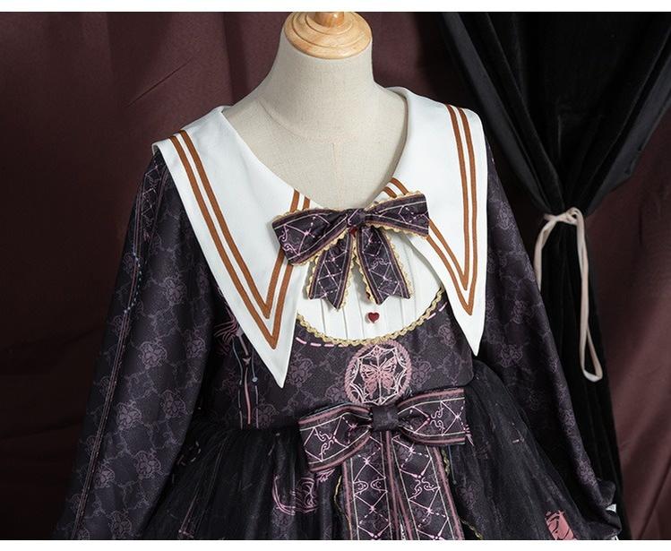 Classic Lolita OP Sailor Collar Elegant Lolita Dress - Image 35