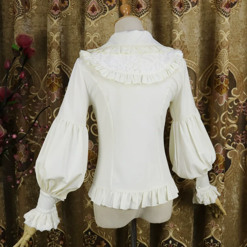 Princess Tailor Lolita - Classic Lolita Peter Pan Collar Blouse - Image 9