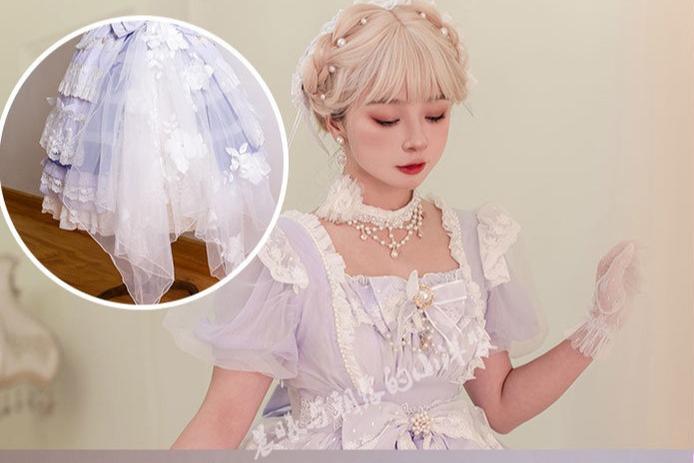 Waltz - Classic Lolita Plus-size OP Dress, Front Opening - Image 15