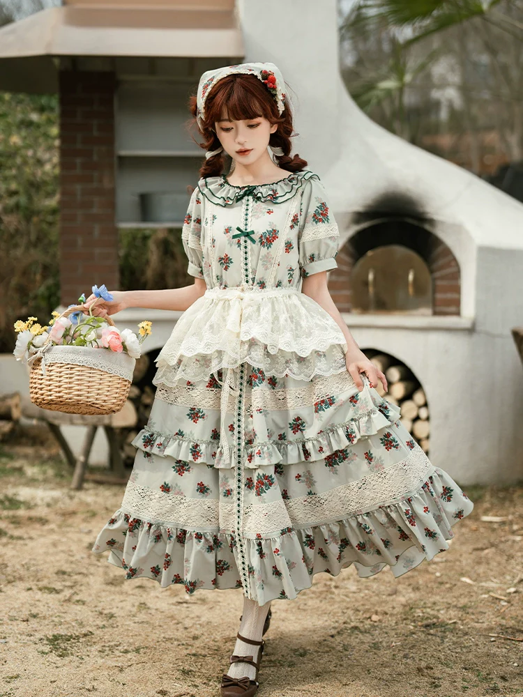With PUJI - Love Poem - Classic Lolita Shawl 3-Color Versatile Spring Innerwear - Image 12