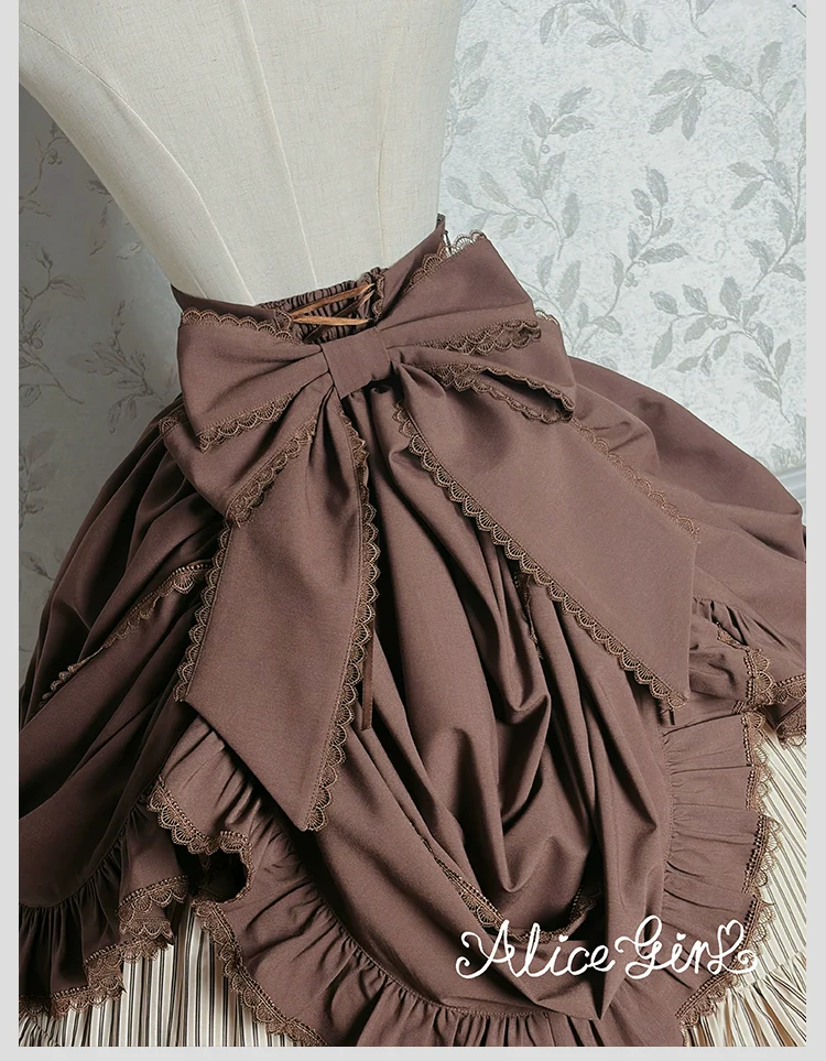 Alice Girl - Duke of Victoria - Classic Lolita SK & Overskirt Set - Image 102