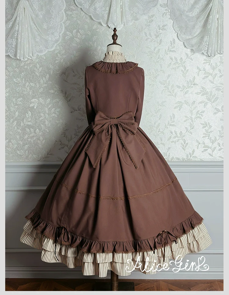 Alice Girl - Duke of Victoria - Classic Lolita SK & Overskirt Set - Image 22