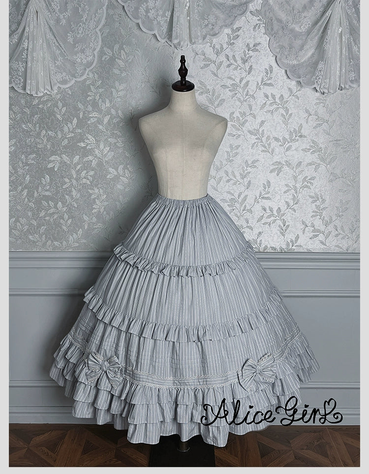 Alice Girl - Duke of Victoria - Classic Lolita SK & Overskirt Set - Image 51