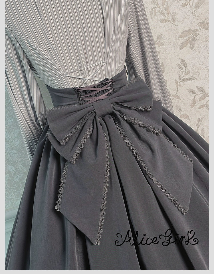 Alice Girl - Duke of Victoria - Classic Lolita SK & Overskirt Set - Image 67