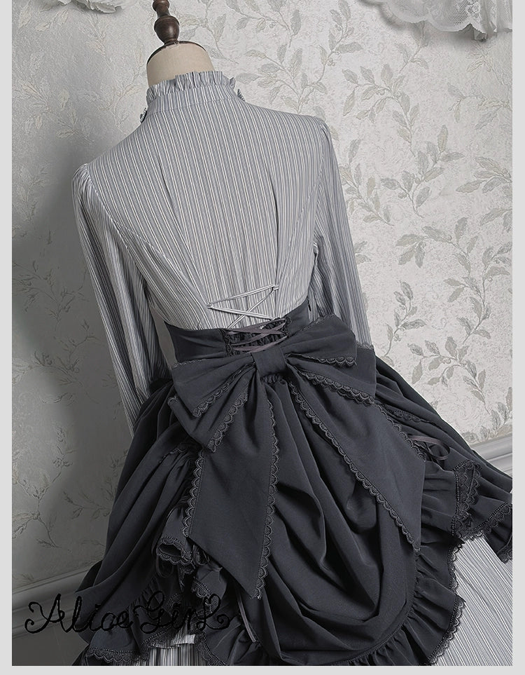 Alice Girl - Duke of Victoria - Classic Lolita SK & Overskirt Set - Image 72
