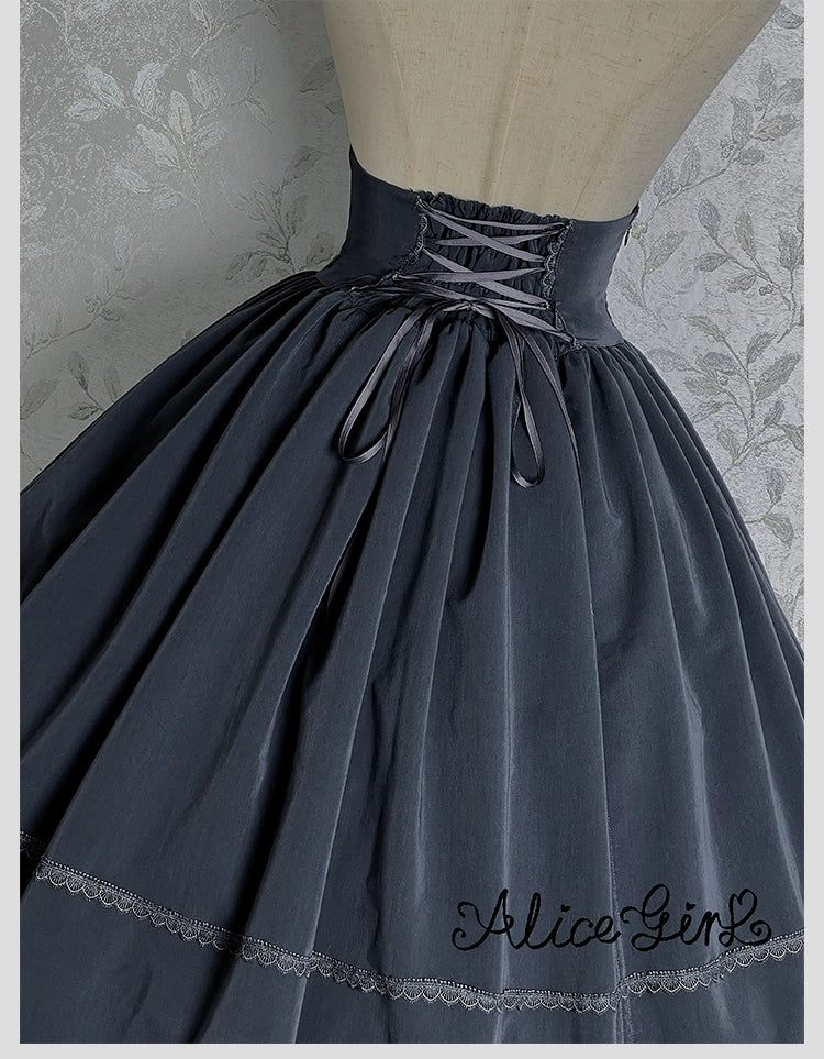 Alice Girl - Duke of Victoria - Classic Lolita SK & Overskirt Set - Image 75