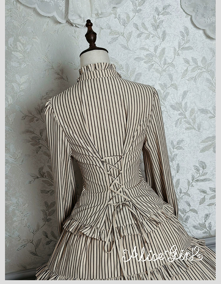 Alice Girl - Duke of Victoria - Classic Lolita SK & Overskirt Set - Image 82