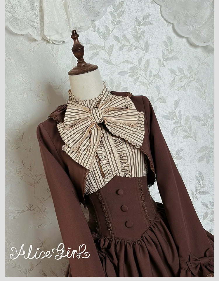 Alice Girl - Duke of Victoria - Classic Lolita SK & Overskirt Set - Image 85