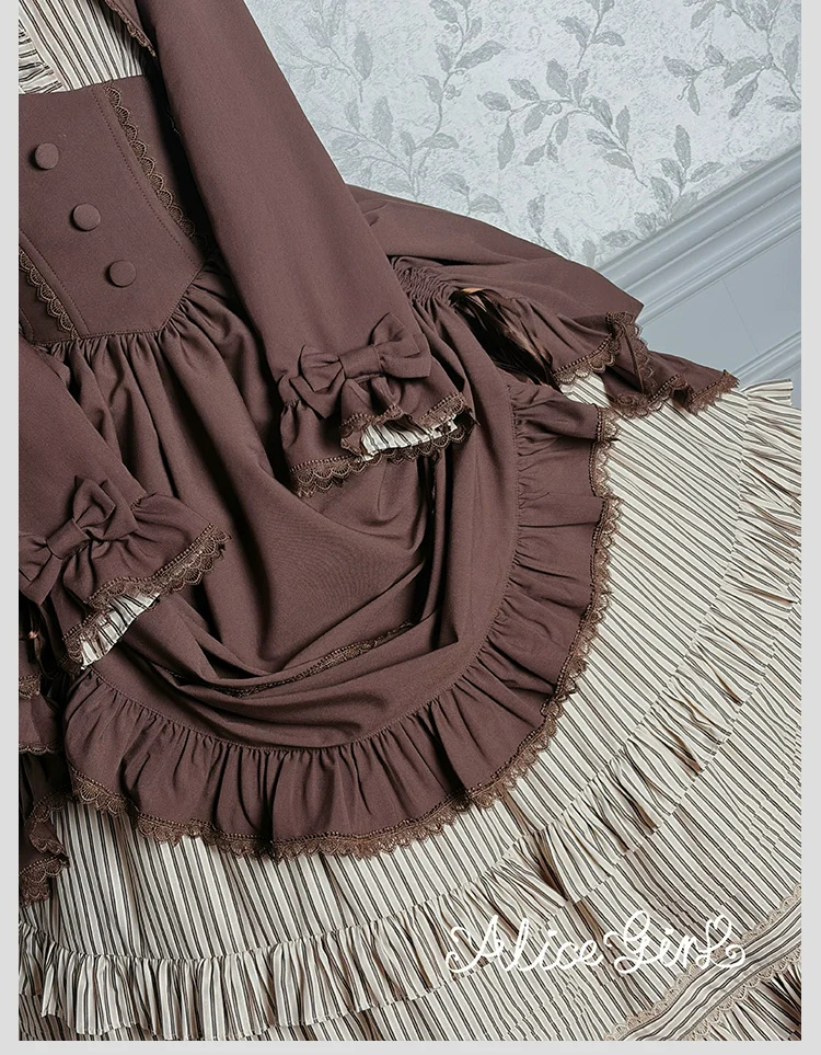 Alice Girl - Duke of Victoria - Classic Lolita SK & Overskirt Set - Image 89