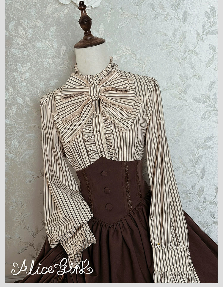 Alice Girl - Duke of Victoria - Classic Lolita SK & Overskirt Set - Image 94