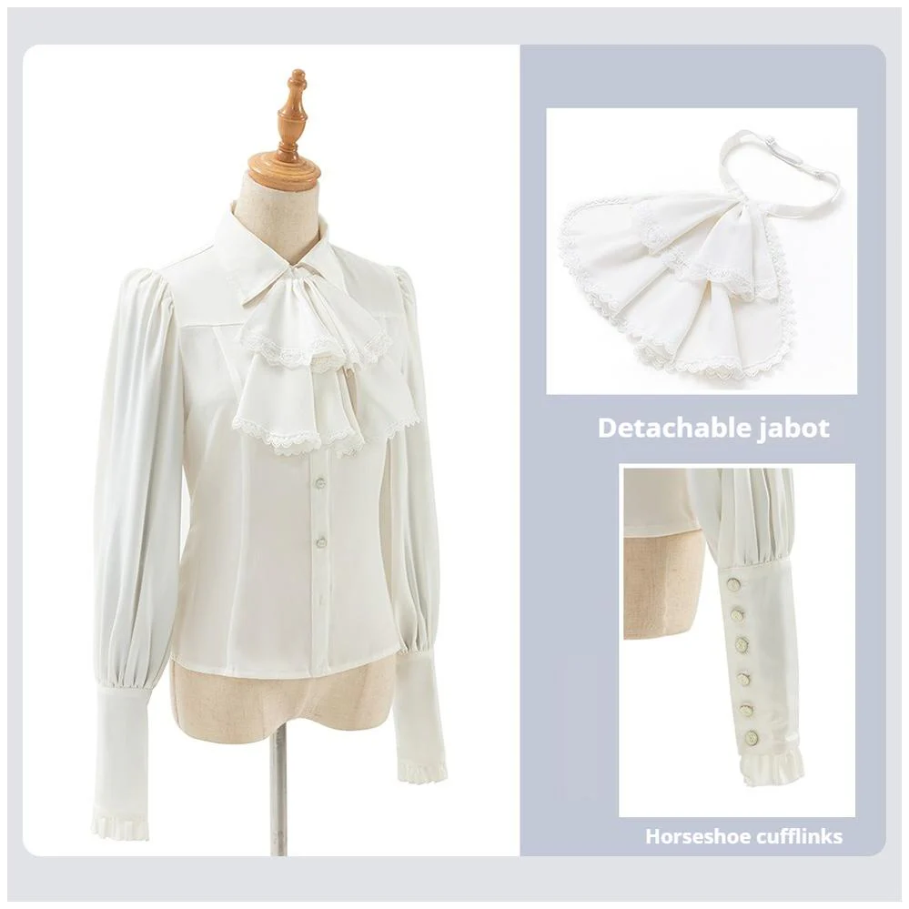 Miss Leisha - Classic Lolita Skirt Set Elegant Winter Cape - Image 26