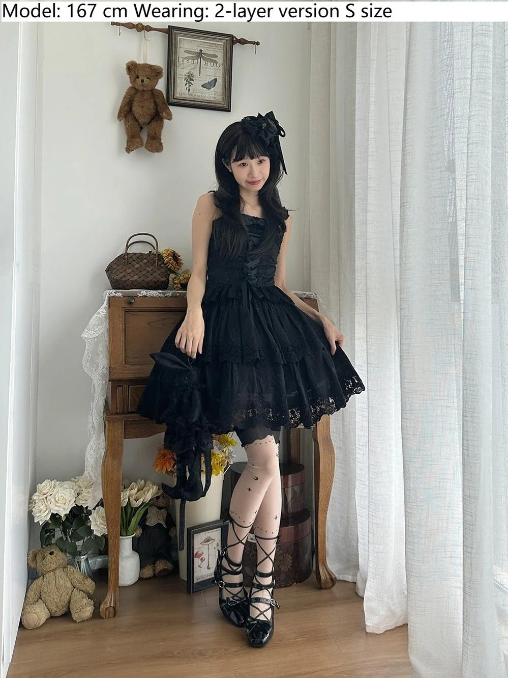 Forest Waltz - Classic Lolita Tiered Skirt Multi-layer Embroidered SK - Image 46