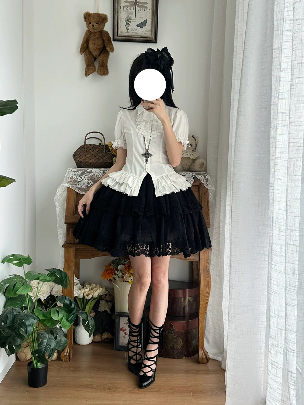 Forest Waltz - Classic Lolita Tiered Skirt Multi-layer Embroidered SK - Image 47